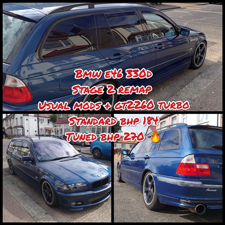 BMW E46 330D stage 2