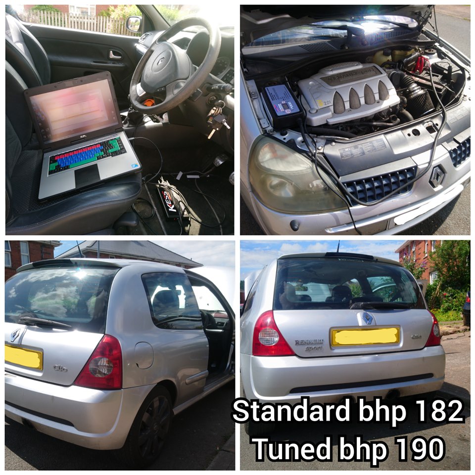 Renault Clio Sport 182 remap